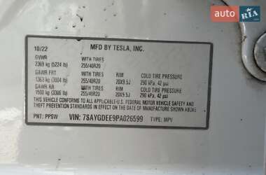 Внедорожник / Кроссовер Tesla Model Y 2023 в 