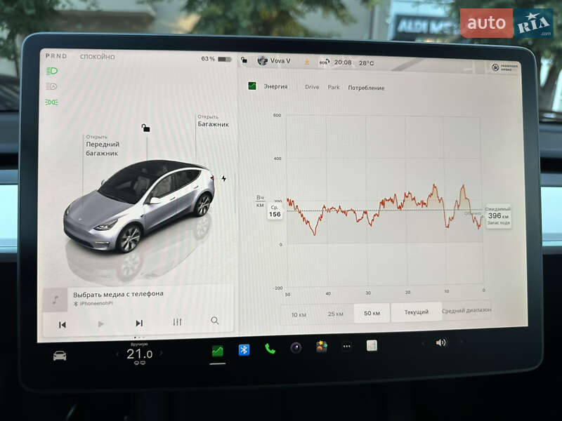 Внедорожник / Кроссовер Tesla Model Y 2023 в Харькове