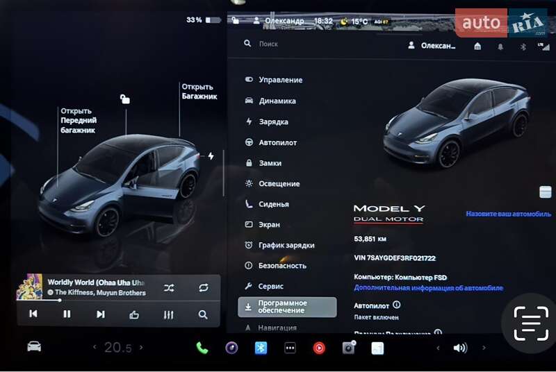 Внедорожник / Кроссовер Tesla Model Y 2024 в Киеве фото 25 Внедорожник / Кроссовер Tesla Model Y 2024 в Киеве
