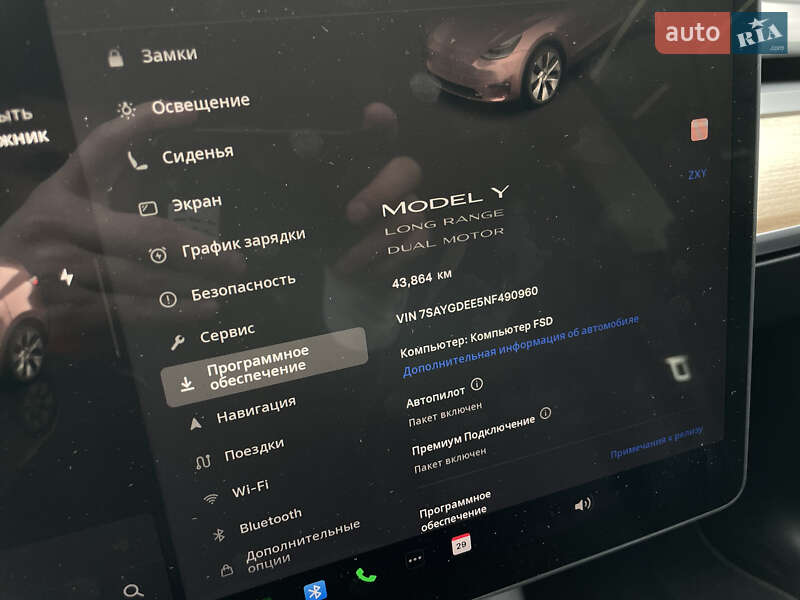 Внедорожник / Кроссовер Tesla Model Y 2022 в Одессе