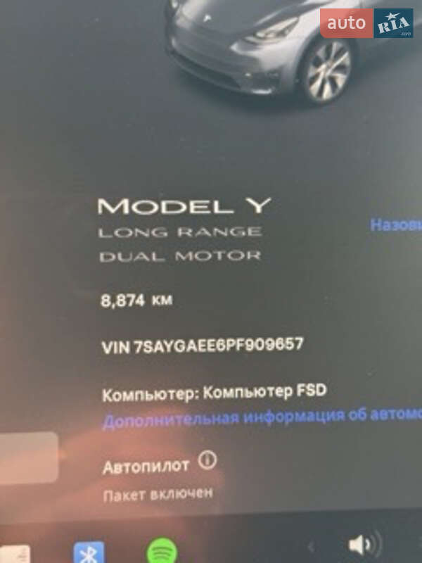 Внедорожник / Кроссовер Tesla Model Y 2023 в Ровно