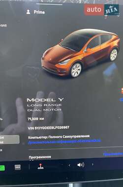 Внедорожник / Кроссовер Tesla Model Y 2020 в 