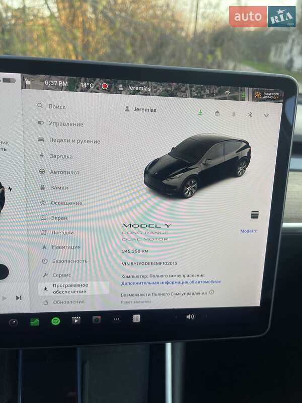 Внедорожник / Кроссовер Tesla Model Y 2021 в Харькове