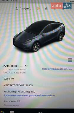 Позашляховик / Кросовер Tesla Model Y 2024 в 