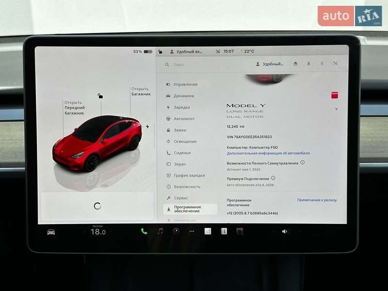 Позашляховик / Кросовер Tesla Model Y 2024 в Києві