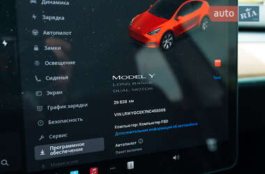 Внедорожник / Кроссовер Tesla Model Y 2022 в 