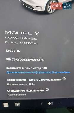 Позашляховик / Кросовер Tesla Model Y 2023 в 