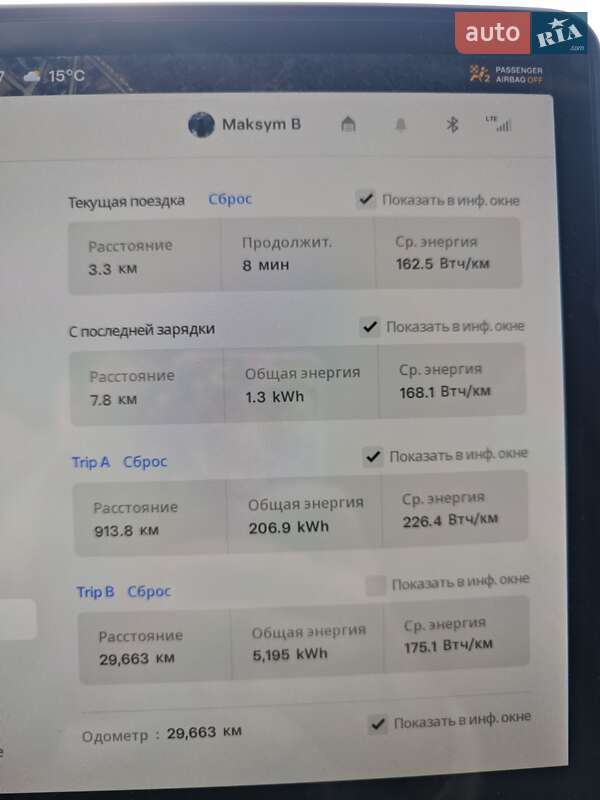 Внедорожник / Кроссовер Tesla Model Y 2022 в Киеве