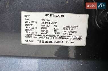Внедорожник / Кроссовер Tesla Model Y 2022 в 