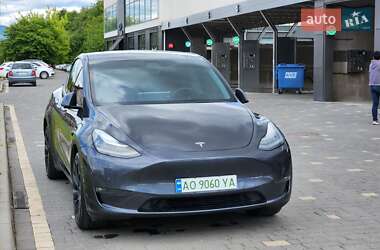 Позашляховик / Кросовер Tesla Model Y 2021 в Ужгороді