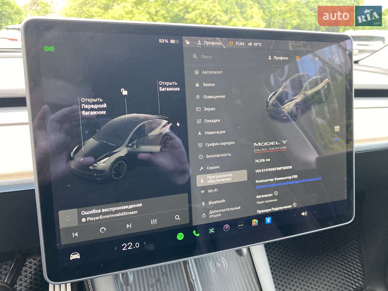 Позашляховик / Кросовер Tesla Model Y 2021 в Львові