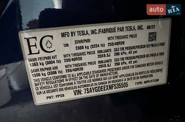 Внедорожник / Кроссовер Tesla Model Y 2022 в 