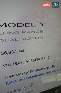Внедорожник / Кроссовер Tesla Model Y 2023 в 