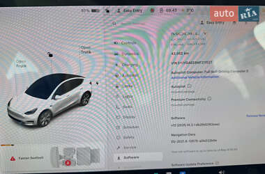Внедорожник / Кроссовер Tesla Model Y 2021 в Львове