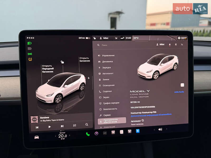 Внедорожник / Кроссовер Tesla Model Y 2023 в Луцке