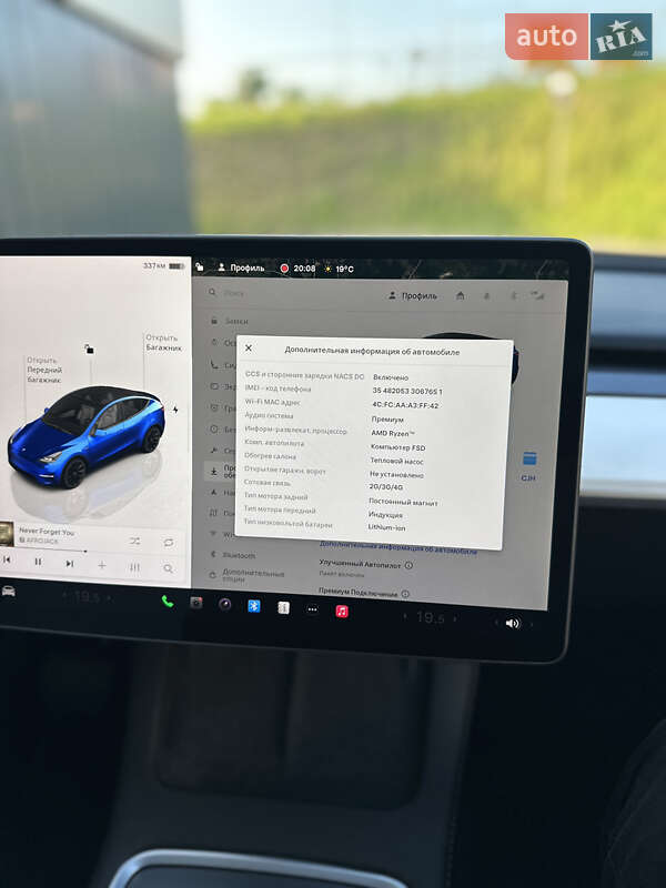 Внедорожник / Кроссовер Tesla Model Y 2023 в Ровно