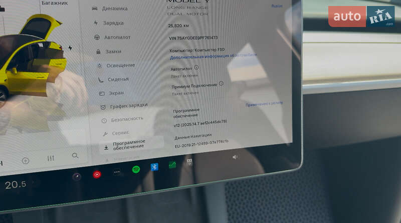 Внедорожник / Кроссовер Tesla Model Y 2023 в Киеве