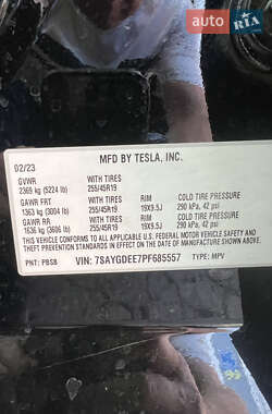 Внедорожник / Кроссовер Tesla Model Y 2023 в 
