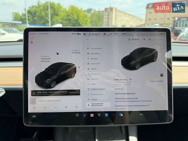 Внедорожник / Кроссовер Tesla Model Y 2021 в Луцке