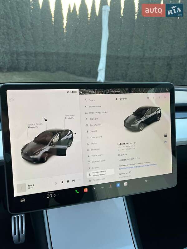 Внедорожник / Кроссовер Tesla Model Y 2020 в Львове