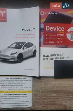 Внедорожник / Кроссовер Tesla Model Y 2022 в 