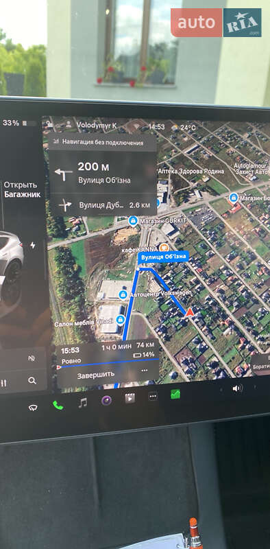 Внедорожник / Кроссовер Tesla Model Y 2022 в Луцке