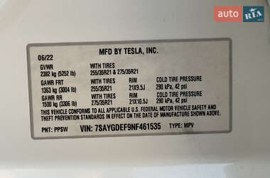 Внедорожник / Кроссовер Tesla Model Y 2022 в 