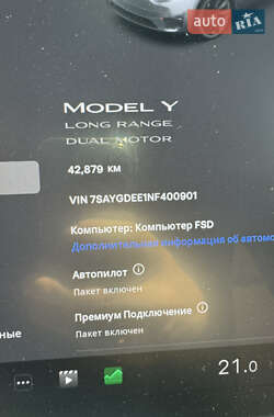 Внедорожник / Кроссовер Tesla Model Y 2022 в 