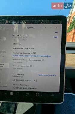 Внедорожник / Кроссовер Tesla Model Y 2021 в 