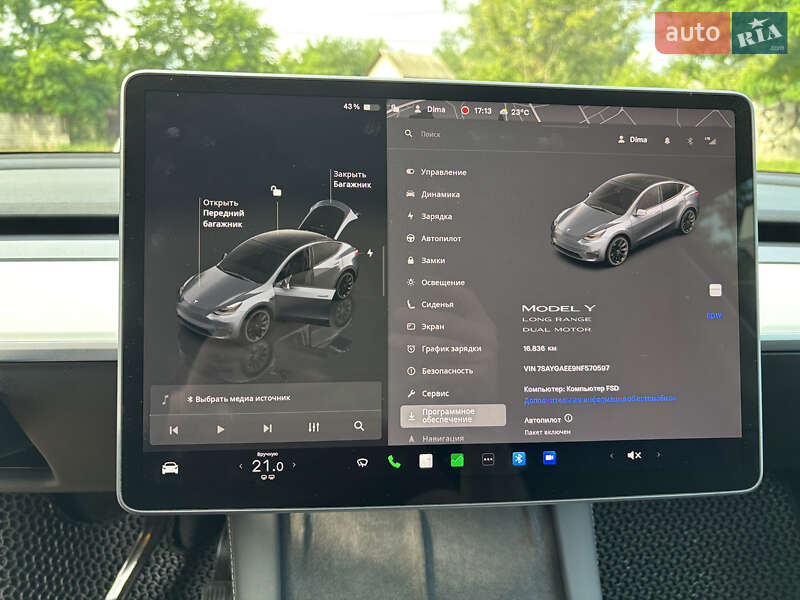 Позашляховик / Кросовер Tesla Model Y 2022 в Києві