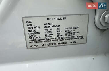 Позашляховик / Кросовер Tesla Model Y 2022 в 