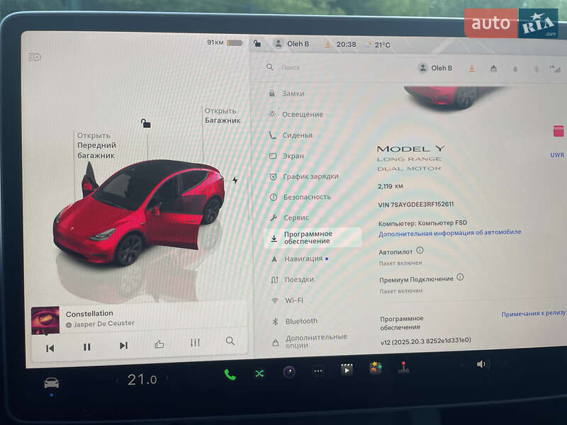 Внедорожник / Кроссовер Tesla Model Y 2024 в Львове
