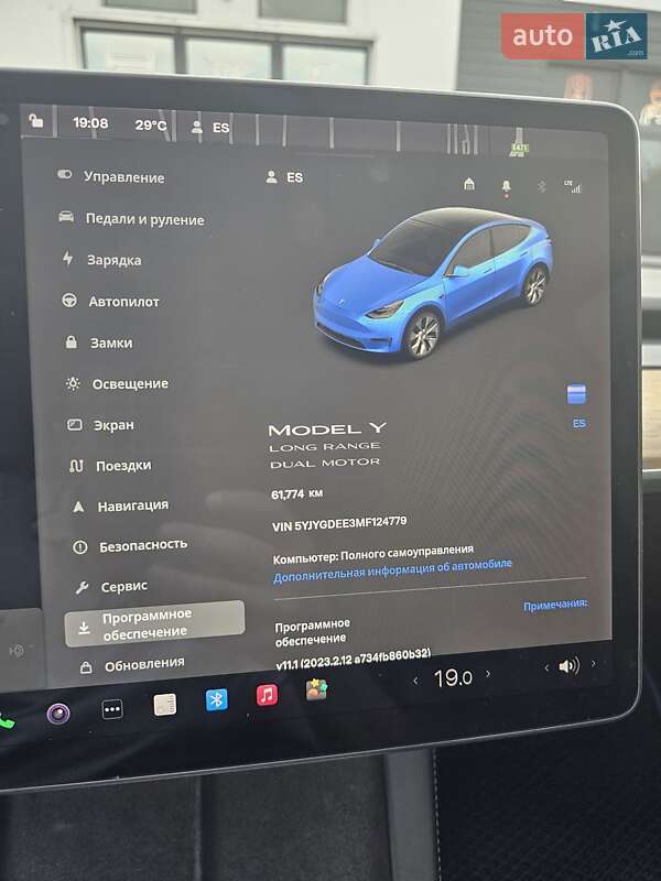 Позашляховик / Кросовер Tesla Model Y 2021 в Мукачевому