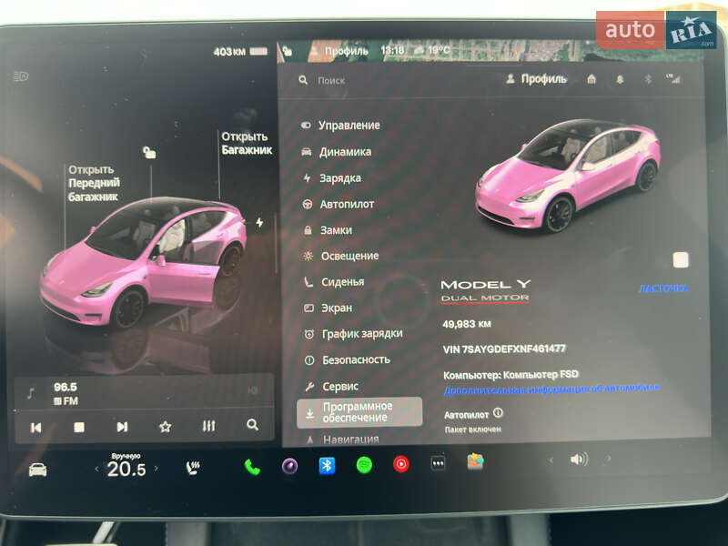 Позашляховик / Кросовер Tesla Model Y 2022 в Чернівцях