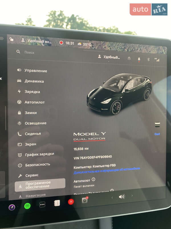 Внедорожник / Кроссовер Tesla Model Y 2023 в Киеве