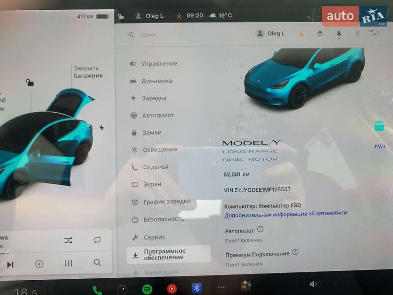 Позашляховик / Кросовер Tesla Model Y 2021 в Тернополі