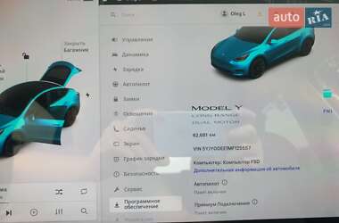 Внедорожник / Кроссовер Tesla Model Y 2021 в 