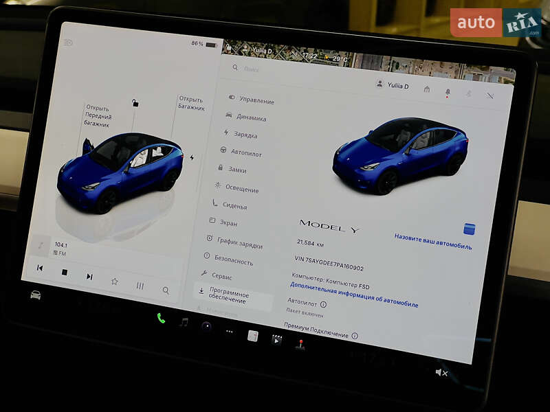 Внедорожник / Кроссовер Tesla Model Y 2023 в Николаеве