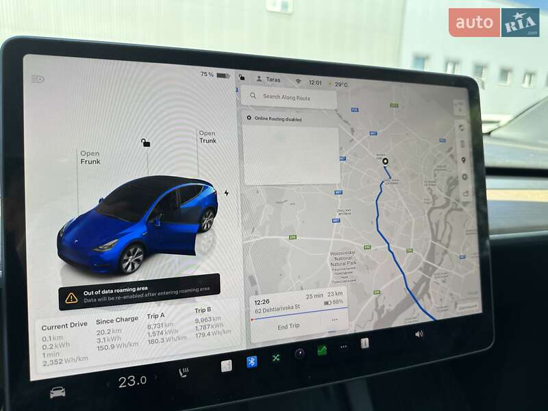 Внедорожник / Кроссовер Tesla Model Y 2024 в Киеве