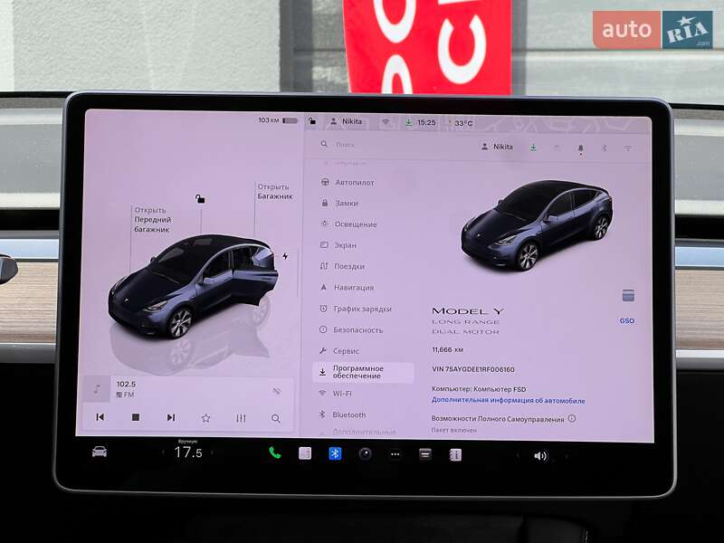 Позашляховик / Кросовер Tesla Model Y 2024 в Києві