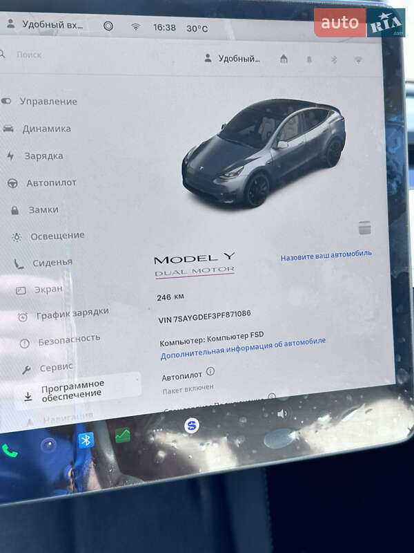 Внедорожник / Кроссовер Tesla Model Y 2023 в Киеве