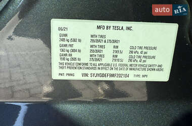 Внедорожник / Кроссовер Tesla Model Y 2021 в 