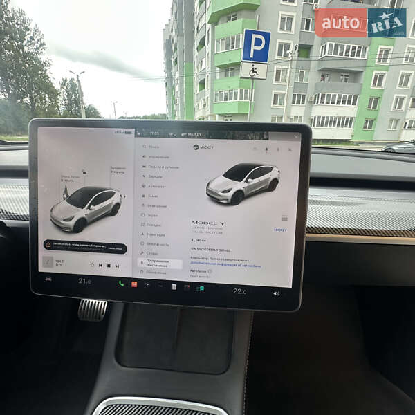 Внедорожник / Кроссовер Tesla Model Y 2020 в Львове