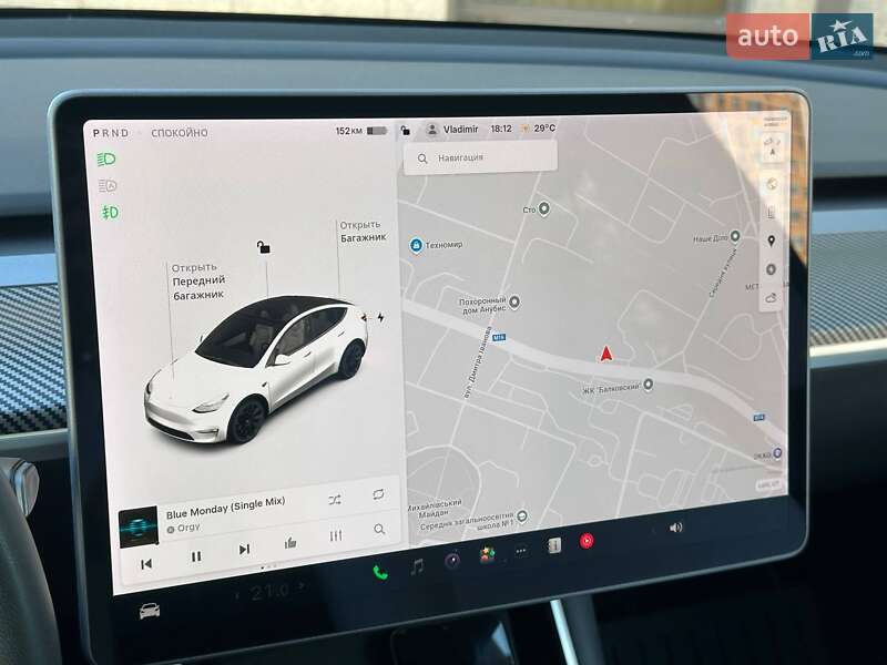 Внедорожник / Кроссовер Tesla Model Y 2022 в Одессе