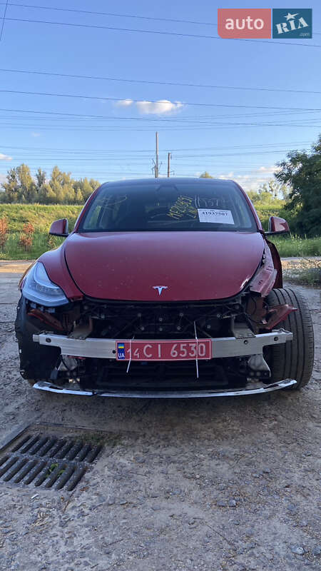 Внедорожник / Кроссовер Tesla Model Y 2021 в Львове