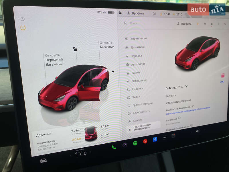 Внедорожник / Кроссовер Tesla Model Y 2023 в Киеве фото 26 Внедорожник / Кроссовер Tesla Model Y 2023 в Киеве