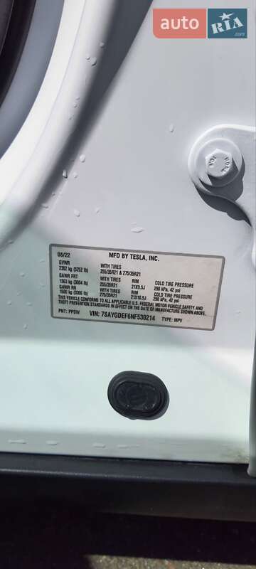 Позашляховик / Кросовер Tesla Model Y 2022 в Львові