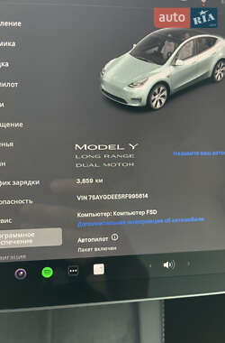 Внедорожник / Кроссовер Tesla Model Y 2024 в 