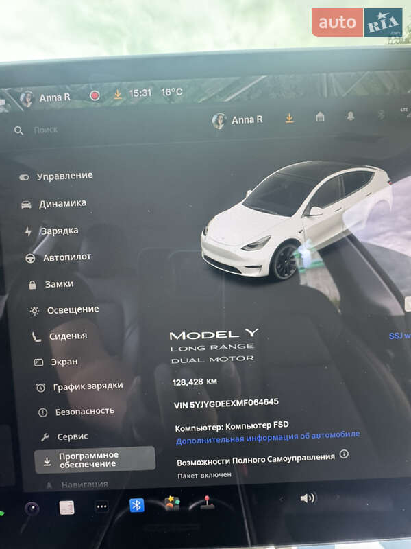 Позашляховик / Кросовер Tesla Model Y 2021 в Рівному