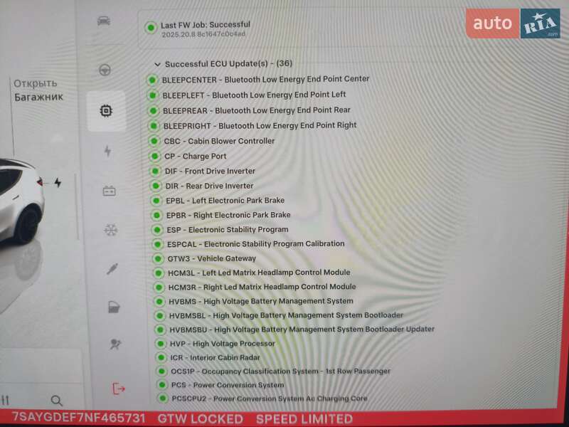 Позашляховик / Кросовер Tesla Model Y 2022 в Києві
